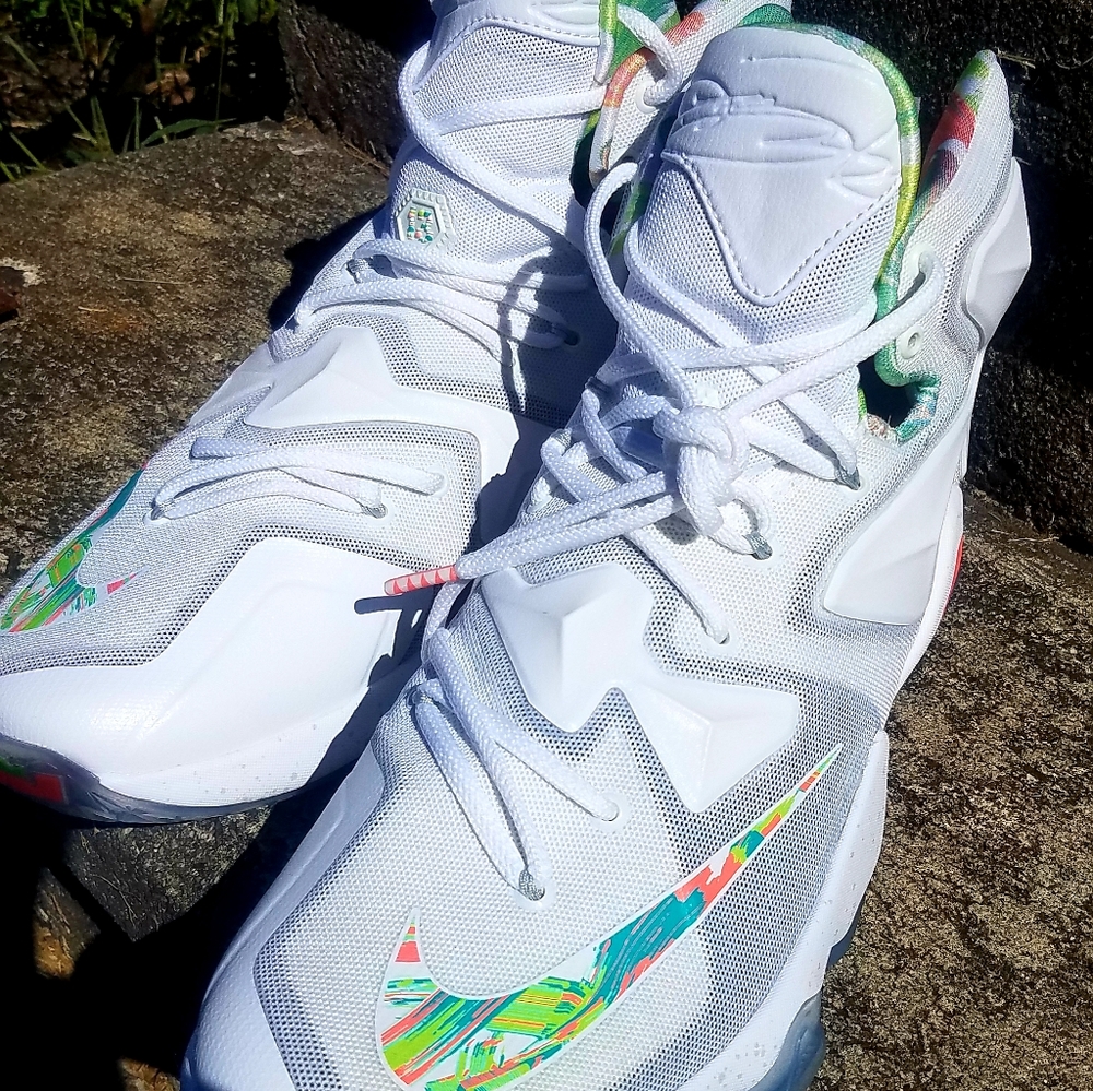 Lebron 13 Easter Orange